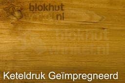 Woca exterior Woodoil Teak 2,5L op keteldruk geimpregneerd hout