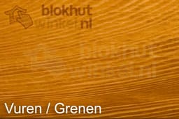 Woca exterior Woodoil Teak 2,5L op vuren / grenenhout