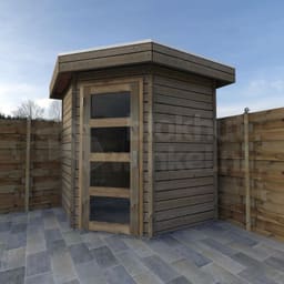 Woodford houtskeletbouw tuinhuis Bennington Comfort Corner 150x300