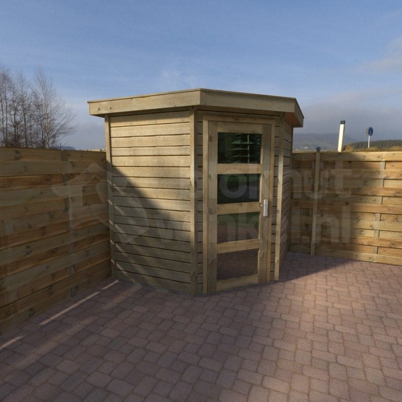 Woodford houtskeletbouw tuinhuis Bennington Economy Corner 200x200 Woodford houtskeletbouw tuinhuis Bennington Economy Corner 200x200