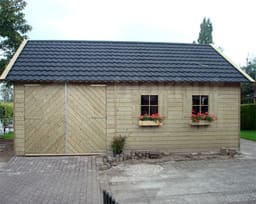 Woodford houtskeletbouw garage Berkeley 550x1000