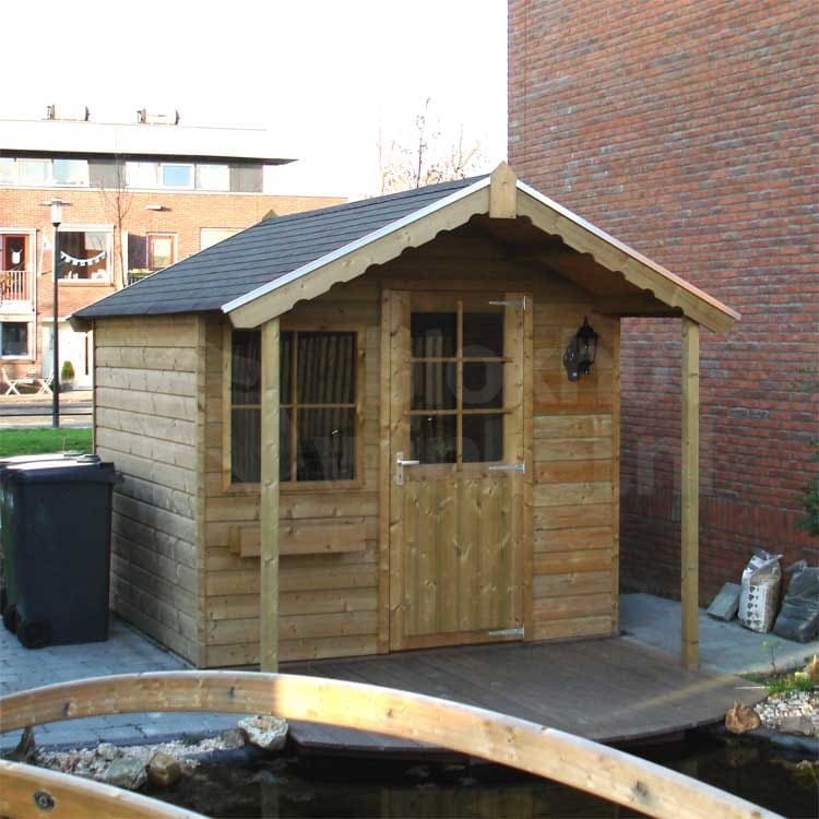 Woodford houtskeletbouw tuinhuis Lexington 200x400 Woodford houtskeletbouw tuinhuis Lexington 200x400