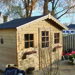 Woodford houtskeletbouw tuinhuis Louisville 450x450