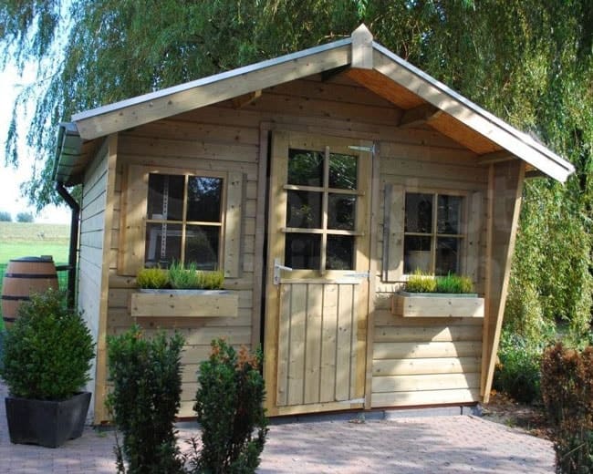 Woodford houtskeletbouw tuinhuis Springfield 450x200 Woodford houtskeletbouw tuinhuis Springfield 450x200