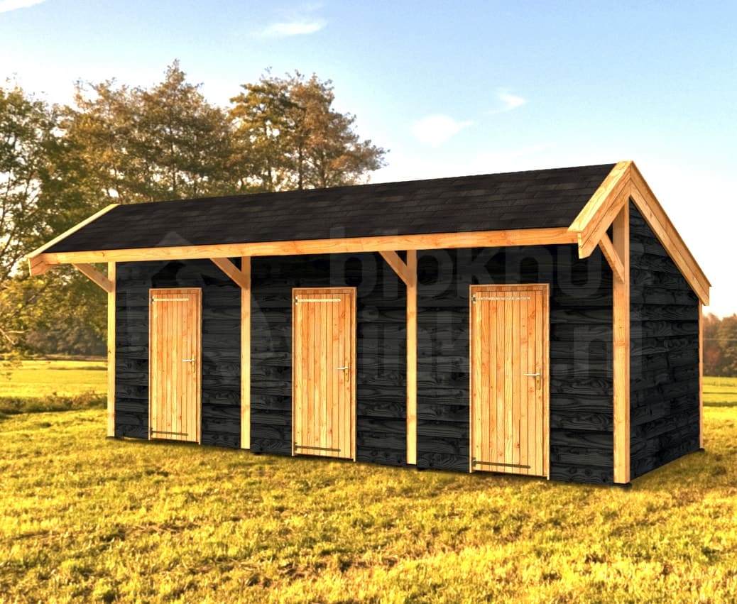 kapschuur Woodvision Kapschuur Modulair Delfland 900x230 geïmpregneerd (3 vakken) - Woodvision - WVKMDE900230-DI - 900x321 kapschuur Woodvision Kapschuur Modulair Delfland 900x230 geïmpregneerd (3 vakken) - Woodvision - WVKMDE900230-DI - 900x321