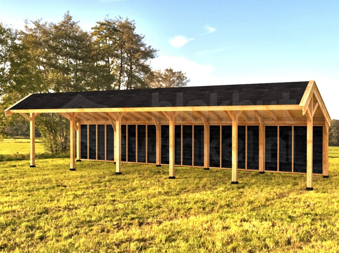 Woodvision Kapschuur Modulair Gaasterland 1750x310 (5 vakken) Woodvision Kapschuur Modulair Gaasterland 1750x310 (5 vakken)
