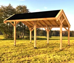 kapschuur Woodvision Kapschuur Modulair Waterland 600x310 (2 vakken) - Woodvision - WVKMWA600310 - 600x440