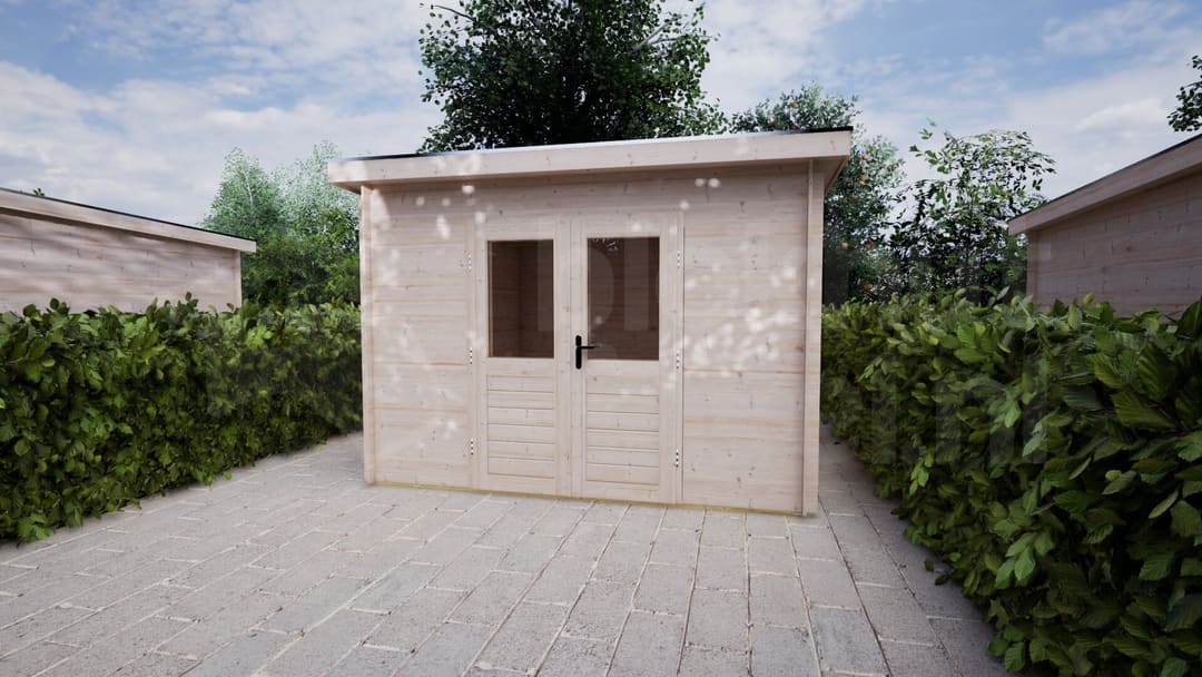 Blokhut Zonnebloem 300x300 | Inclusief EPDM, fundamentbalken en bezorging! - BHW Select - BL283030N0020 - 320x320 Blokhut Zonnebloem 300x300 | Inclusief EPDM, fundamentbalken en bezorging! - BHW Select - BL283030N0020 - 320x320