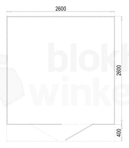 stalen berging AvantGarde A7 - Biohort - AG-XL - 260x300