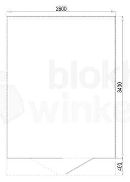 stalen berging AvantGarde A8 - Biohort - AG-XXL - 260x380