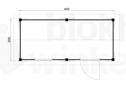 blokhut Oregon 450x200 - Luxhouse - FFOR450200 - 450x200