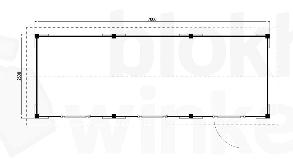 blokhut Oregon 700x250 - Luxhouse - FFOR700250 - 700x250 blokhut Oregon 700x250 - Luxhouse - FFOR700250 - 700x250