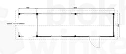 blokhut Oregon Lounge 650x200 - Luxhouse - FFORLO650200 - 650x200