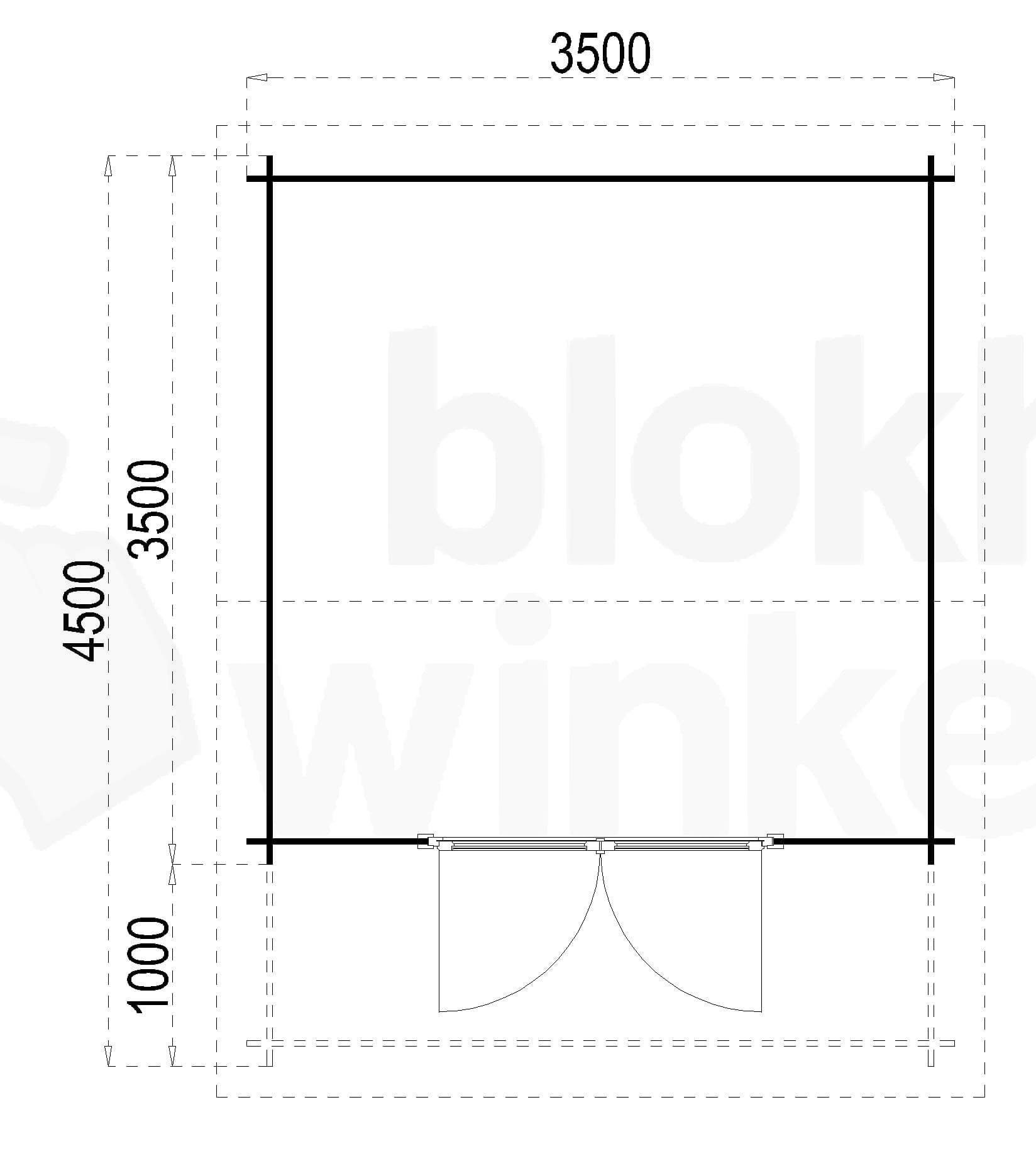 Plattegrond Texas 350x350