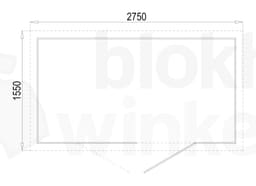 Plattegrond Biohort metalen berging Highline H1