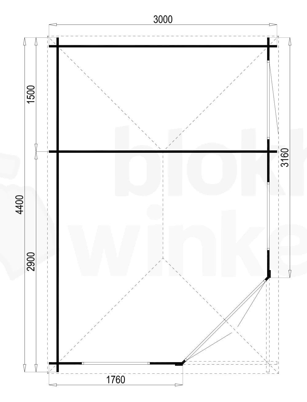 Plattegrond Zaragoza 28 S