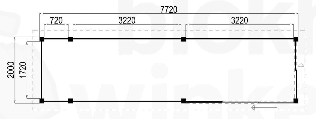 Plattegrond Lugarde Tuinkamer Apeldoorn 772x200 geïmpregneerd Plattegrond Lugarde Tuinkamer Apeldoorn 772x200 geïmpregneerd