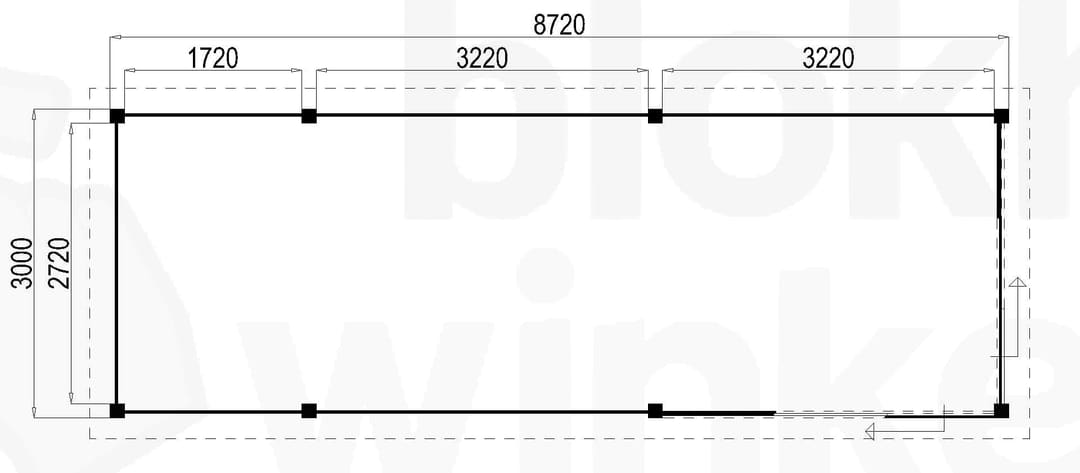 Plattegrond Lugarde Tuinkamer Apeldoorn 872x300 Plattegrond Lugarde Tuinkamer Apeldoorn 872x300