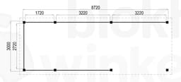 Plattegrond Houten Lugarde Veranda Arnhem 872x300 geïmpregneerd