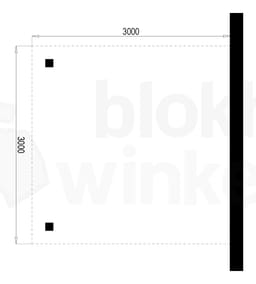 Aanbouw carport Outback Geïmpregneerde Aanbouw Carport 300x300 - Outback - OAC300x300 - 300x300