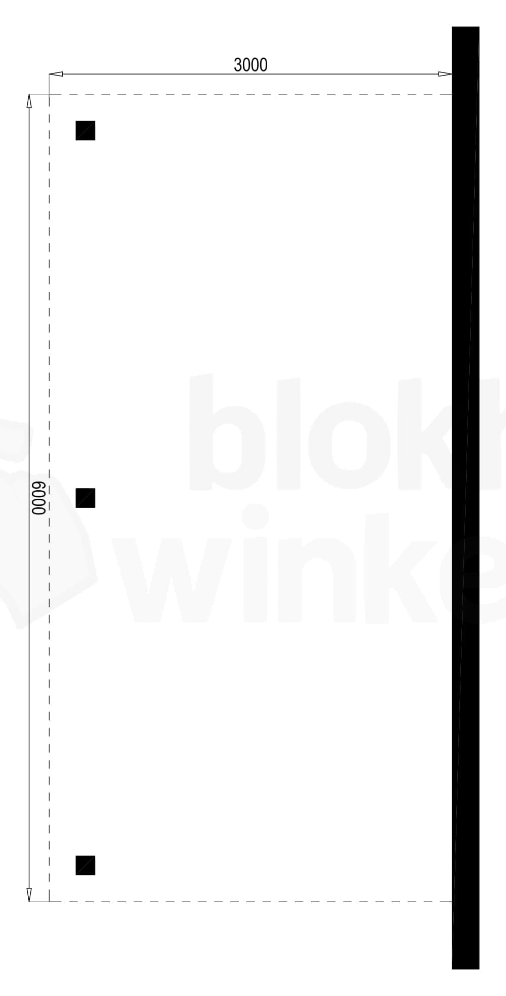 Plattegrond Houten Outback Douglas Aanbouw Carport 300x600 Plattegrond Houten Outback Douglas Aanbouw Carport 300x600