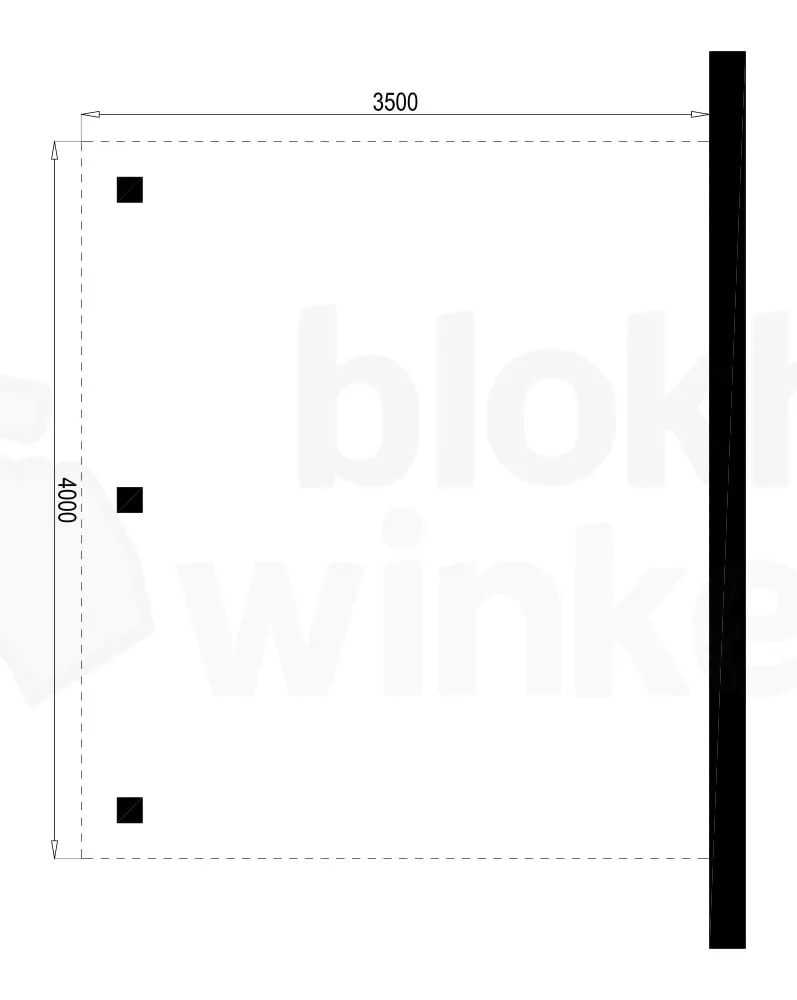 Plattegrond Houten Outback Douglas Aanbouw Carport 350x400 Plattegrond Houten Outback Douglas Aanbouw Carport 350x400