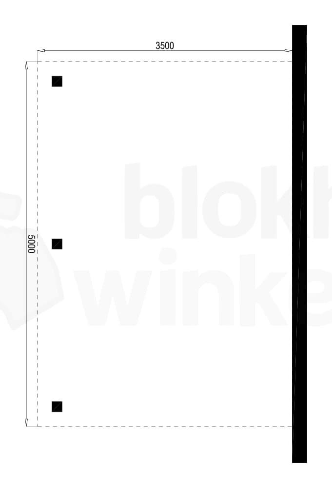 Plattegrond Outback Douglas Aanbouw Carport 350x500