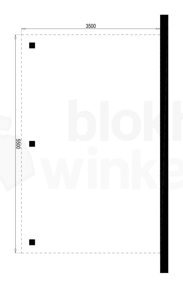Plattegrond Houten Outback Douglas Aanbouw Carport 350x550 Plattegrond Houten Outback Douglas Aanbouw Carport 350x550