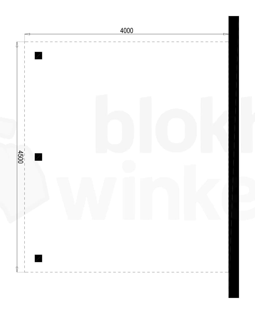 Plattegrond Houten Outback Douglas Aanbouw Carport 400x450 Plattegrond Houten Outback Douglas Aanbouw Carport 400x450