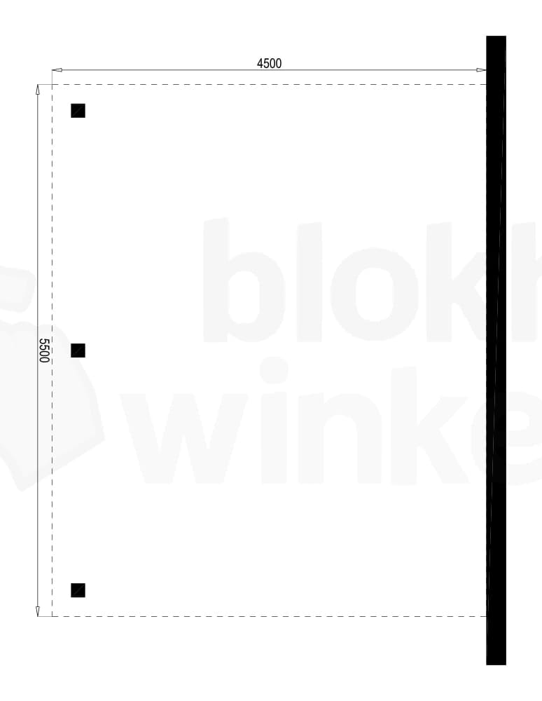 Plattegrond Houten Outback Douglas Aanbouw Carport 450x550 Plattegrond Houten Outback Douglas Aanbouw Carport 450x550