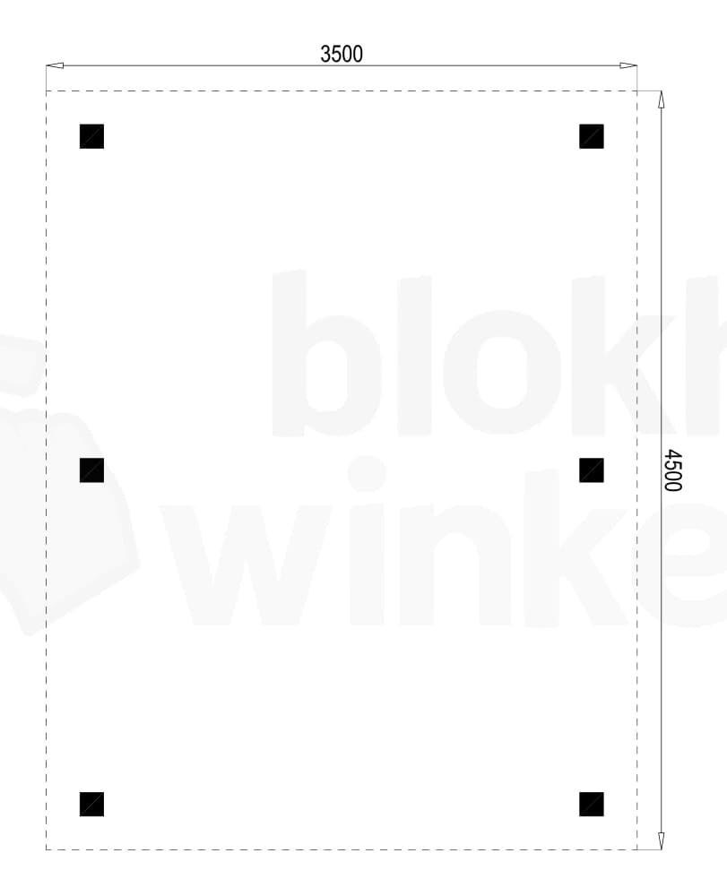 Plattegrond Houten Outback Douglas Vrijstaande Carport 350x450 Plattegrond Houten Outback Douglas Vrijstaande Carport 350x450