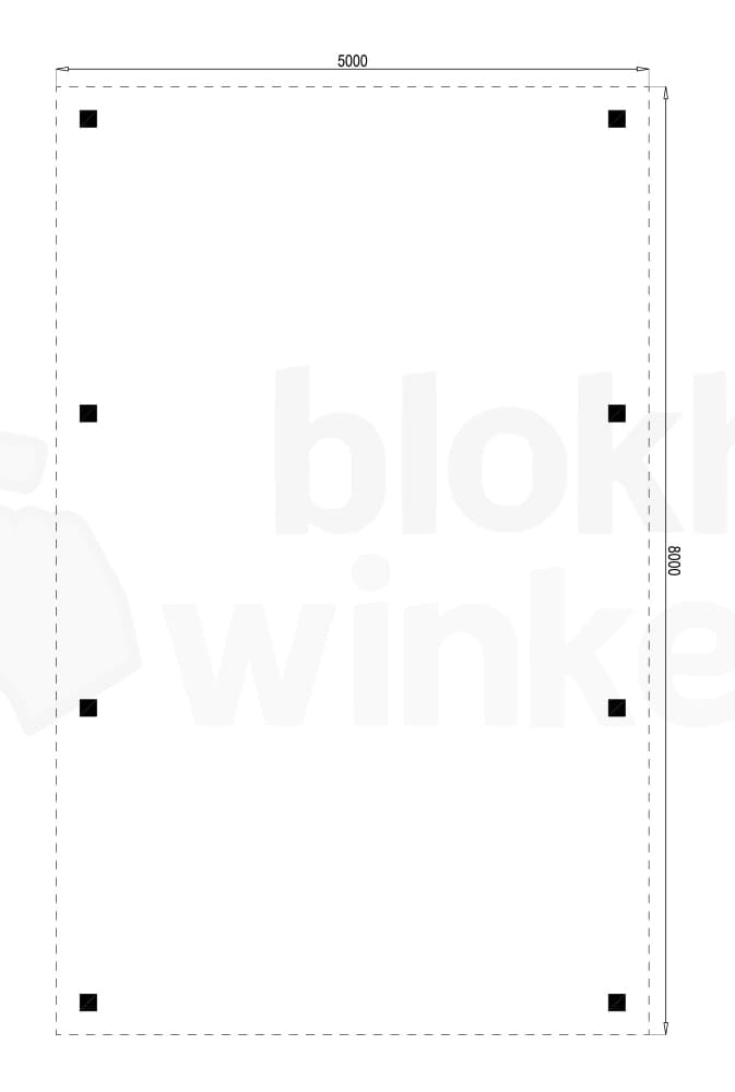 Plattegrond Houten Outback Douglas Vrijstaande Carport 500x800 Plattegrond Houten Outback Douglas Vrijstaande Carport 500x800