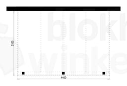 Plattegrond Overkapping Outback Panorama 440x310