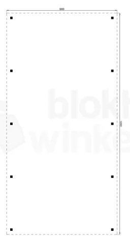 vrijstaande zelfbouw carport Outback Geïmpregneerde Vrijstaande Carport 600x1200 - Outback - OVC600x1200 - 600x1200