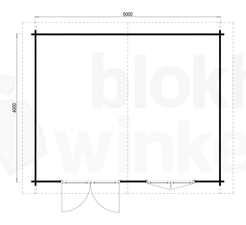 Plattegrond Norfolk 500x400