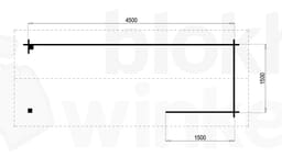 veranda Prowood Veranda Amersfoort 450x150 - ProWood - PWAF450150 - 470x170