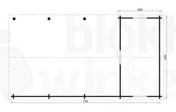 blokhut Carport Ever - Tuindeco - 40.0805 - 430x228