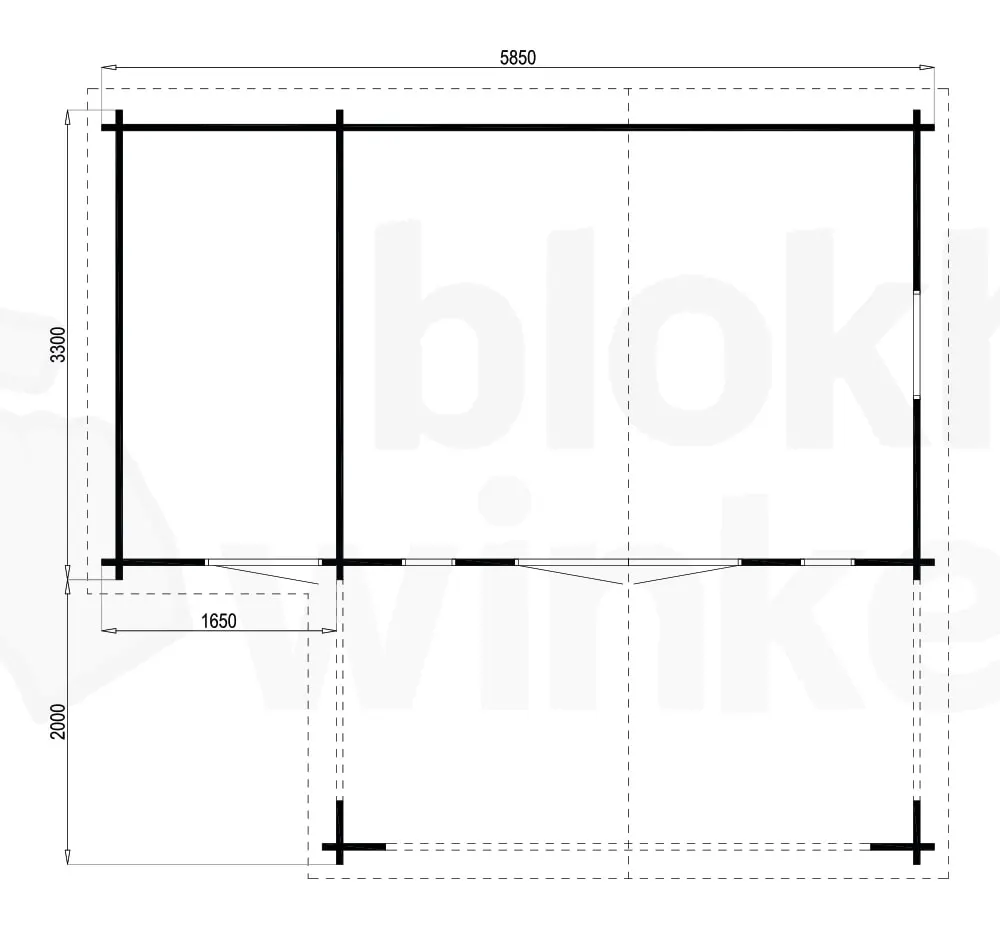 garage Erke geïmpregneerd - Tuindeco - 40.0782-DI - 585x330 garage Erke geïmpregneerd - Tuindeco - 40.0782-DI - 585x330