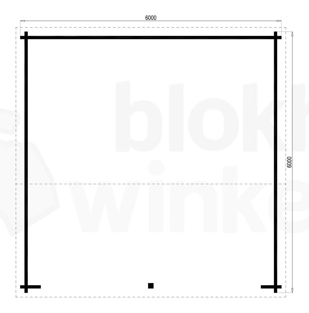 blokhut Garage - Kapschuur Nysse geïmpregneerd - Tuindeco - 40.0800-DI - 600x600 blokhut Garage - Kapschuur Nysse geïmpregneerd - Tuindeco - 40.0800-DI - 600x600