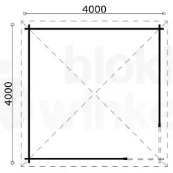 blokhut Marit geïmpregneerd - Tuindeco - 40.0794-DI - 400x400 blokhut Marit geïmpregneerd - Tuindeco - 40.0794-DI - 400x400