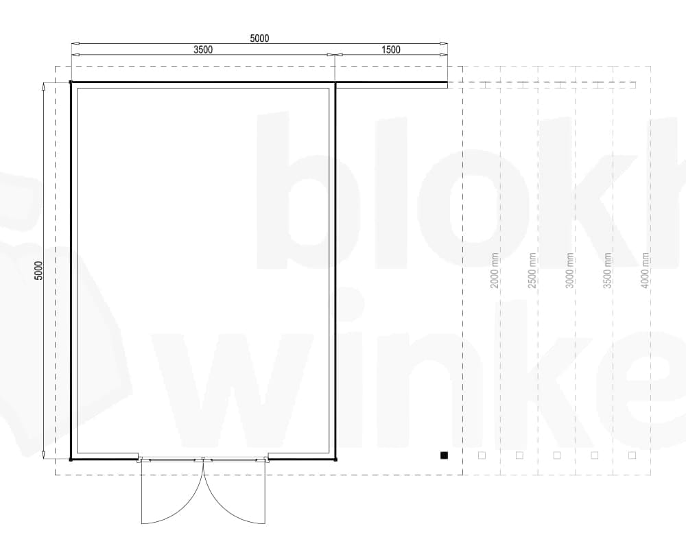 Plattegrond Richmond Douglas Lounge 350x500