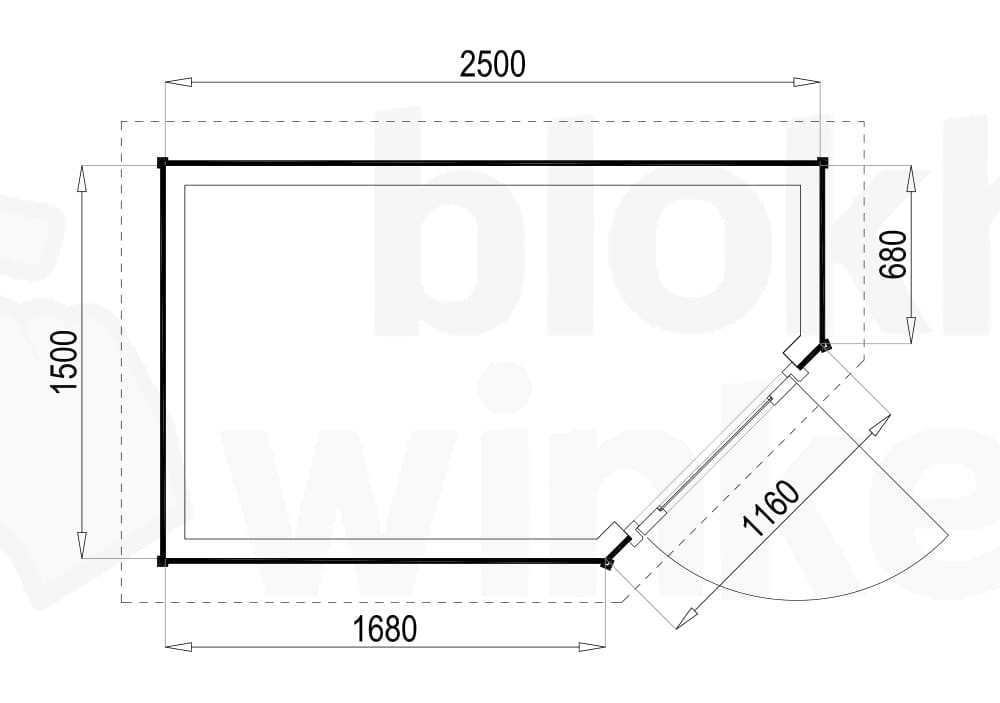 Plattegrond Woodford houtskeletbouw tuinhuis Bennington Economy Corner 250x150 Plattegrond Woodford houtskeletbouw tuinhuis Bennington Economy Corner 250x150