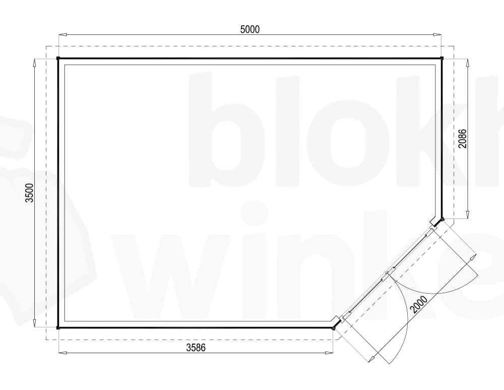 Plattegrond Woodford houtskeletbouw tuinhuis Bennington Economy Corner 500x350 Plattegrond Woodford houtskeletbouw tuinhuis Bennington Economy Corner 500x350