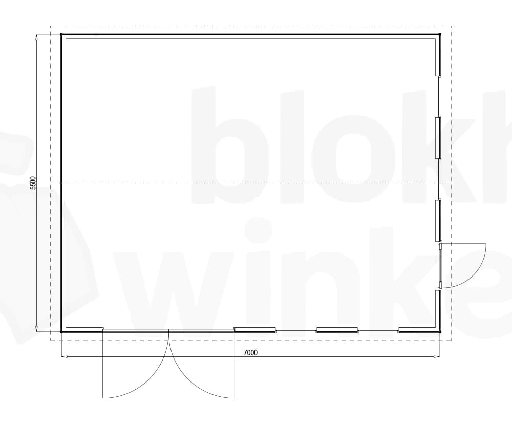 Plattegrond Berkeley 700x550
