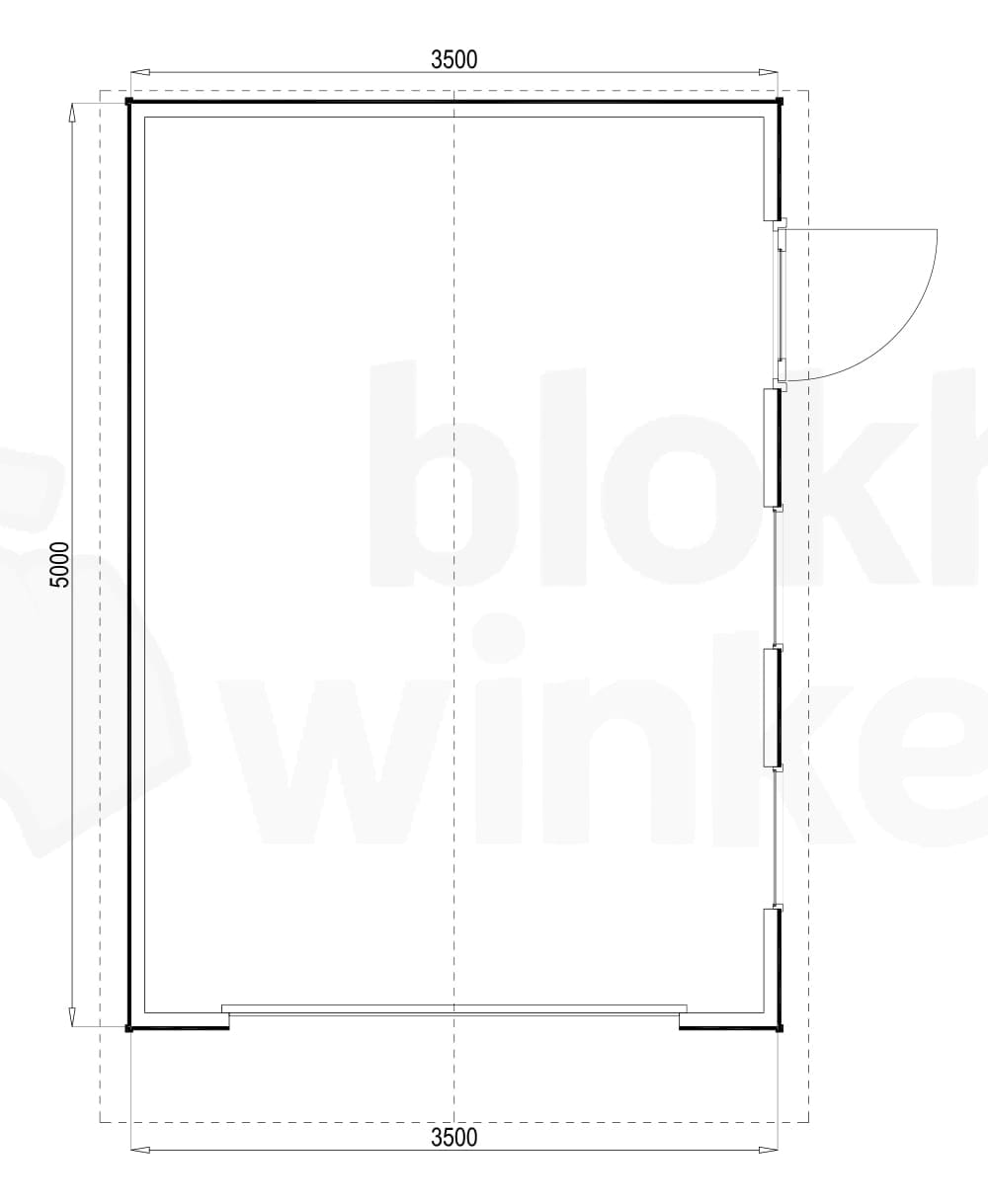 Plattegrond Birmingham 350x500