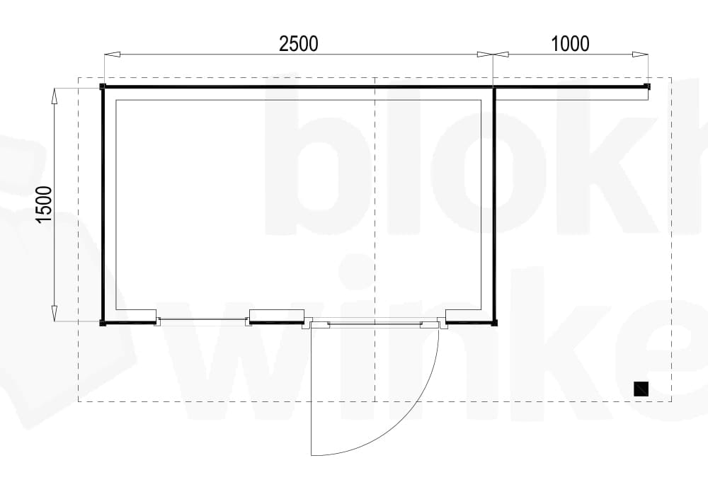 Plattegrond Bridgeport 250x150