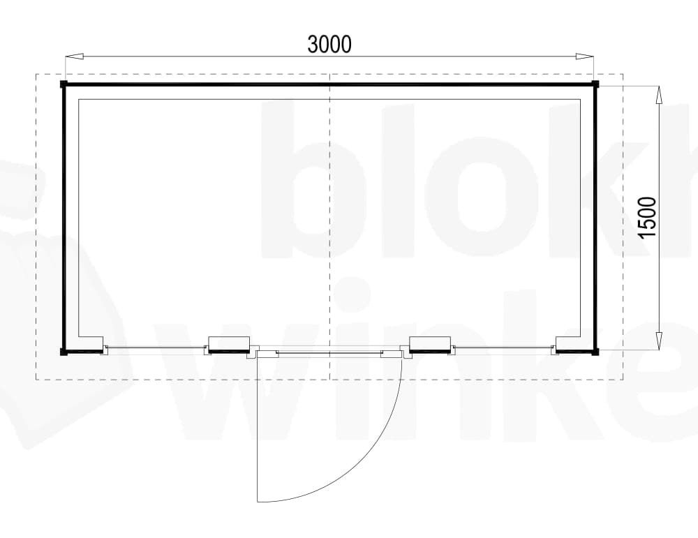 Plattegrond Louisville 300x150