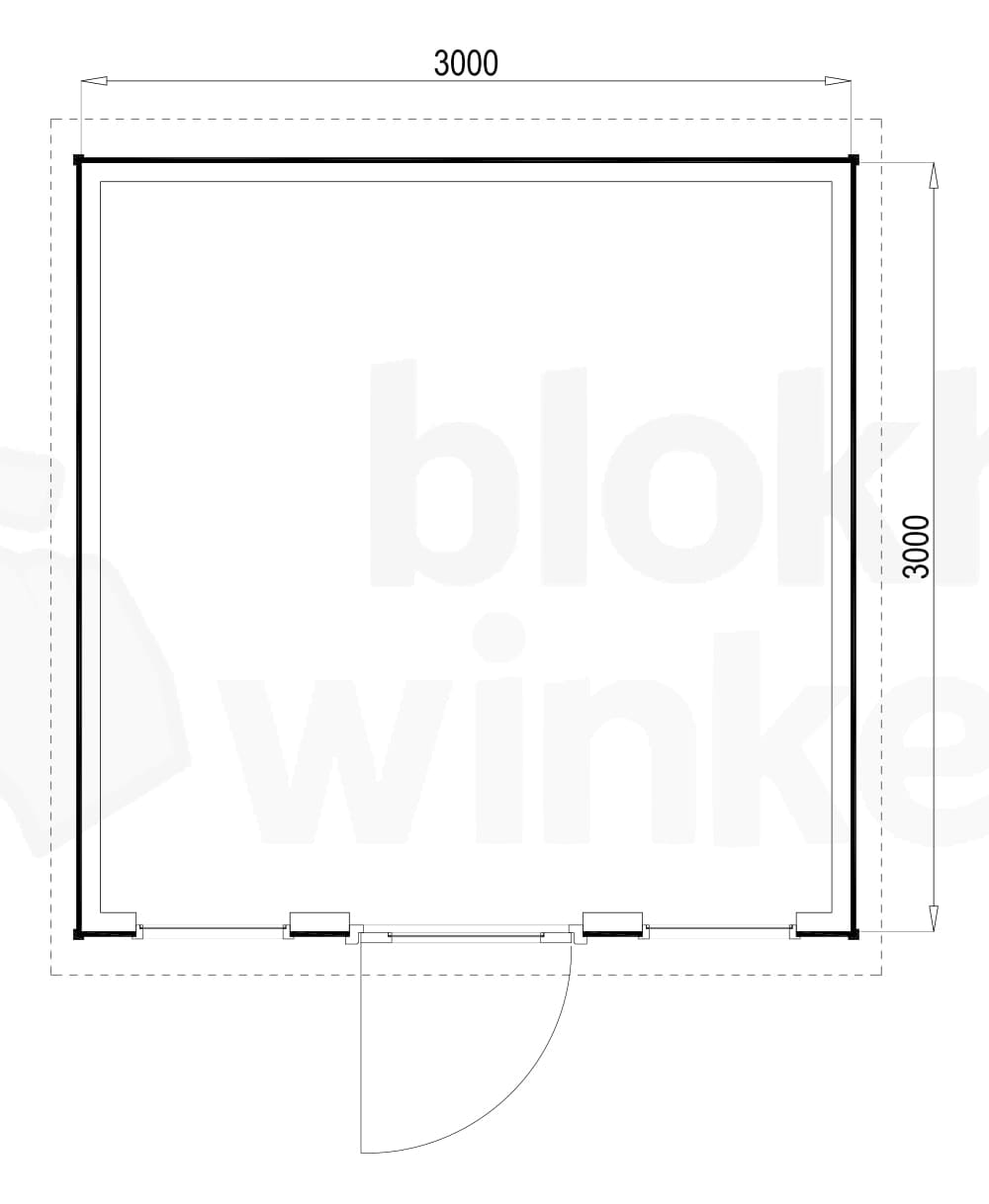 Plattegrond Woodford houtskeletbouw tuinhuis Prescott 300x300 Plattegrond Woodford houtskeletbouw tuinhuis Prescott 300x300