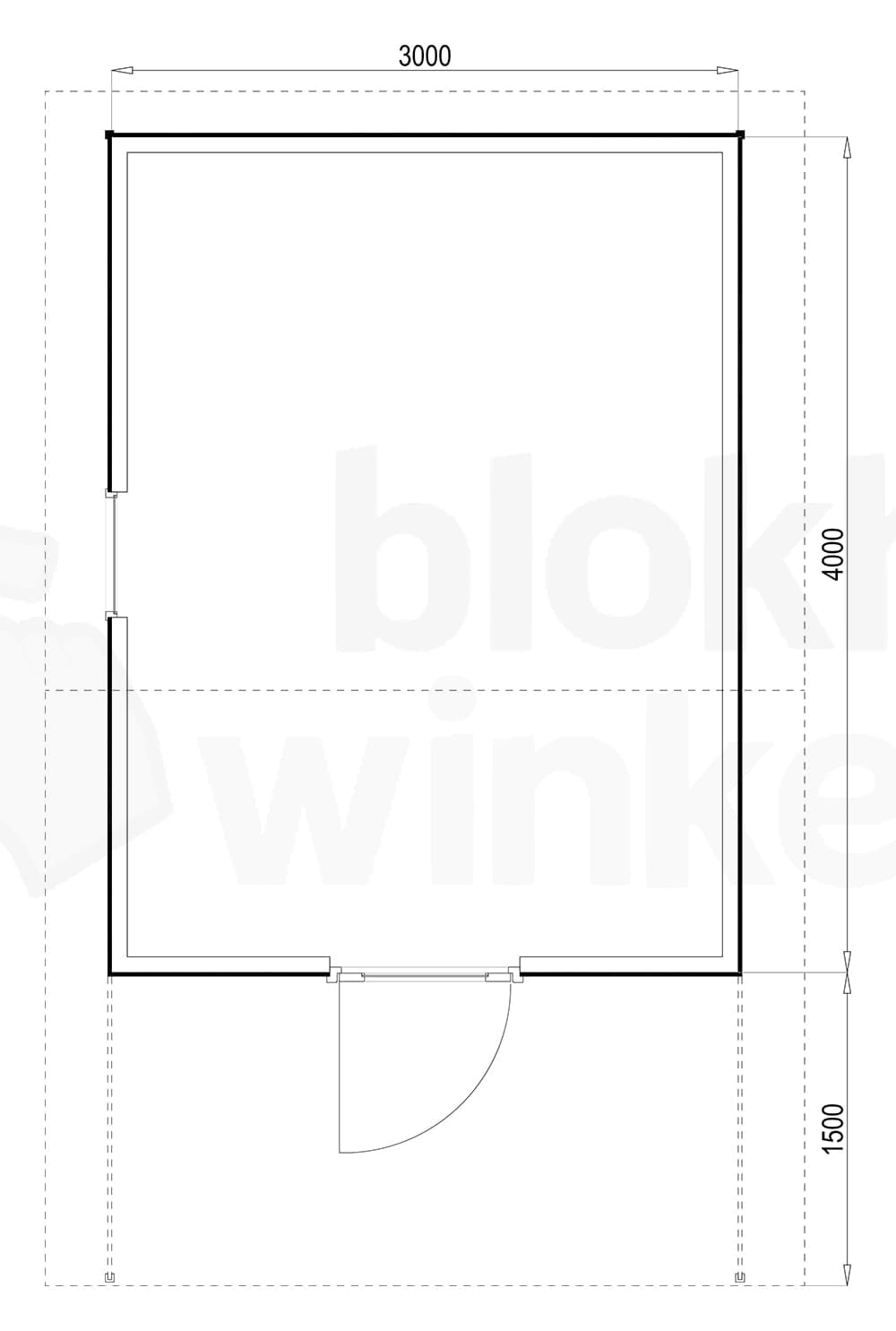 Plattegrond Woodford houtskeletbouw tuinhuis Sacramento 300x400 Plattegrond Woodford houtskeletbouw tuinhuis Sacramento 300x400