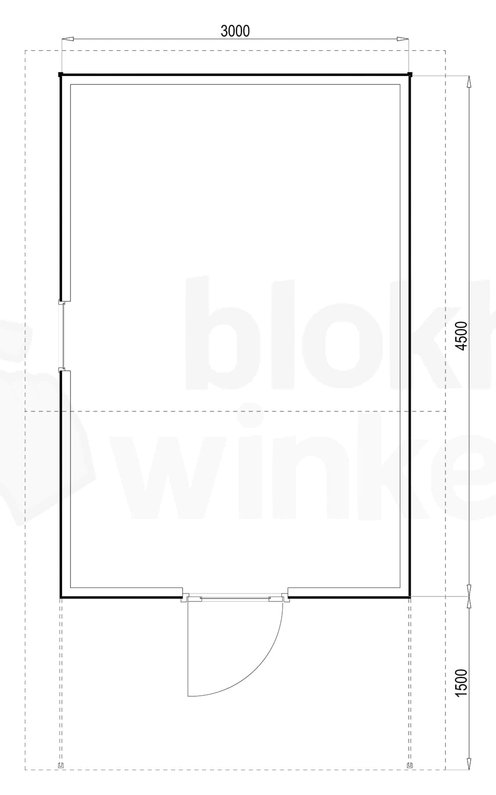 Plattegrond Woodford houtskeletbouw tuinhuis Sacramento 300x450 Plattegrond Woodford houtskeletbouw tuinhuis Sacramento 300x450